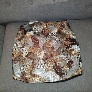 NWT Express Sequence mini Skirt XS